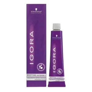 Schwarzkopf Professional Crema Colorante Igora Royal 60ml – 5.889 Castaño Claro Súper Rojo Violeta