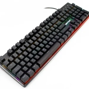 Teclado Mecanico Retro Iluminado RGB Rx0004 para PC PS X-BOX