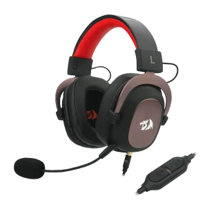 Audifonos Gamer Usb Redragon Zeus 2 Black Multiplataformas