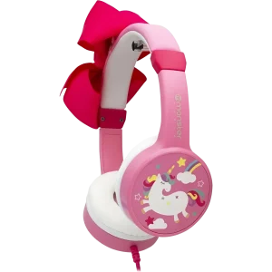 Audífonos de Unicornio para Niña Rosados Monster Ck02P