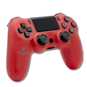 Gamepad Inalámbrico Monster Multiplataformas Rojo