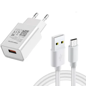 Cargador Micro USB Quick Charge 3.0 18W 3A SEC + Cable U206Q